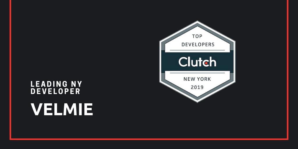 IvashkinSlava's tweet photo. Velmie was named the leading developer in New York by @clutch_co! :)
https://t.co/lJkwBnYyHA https://t.co/RhV0A1MkQB