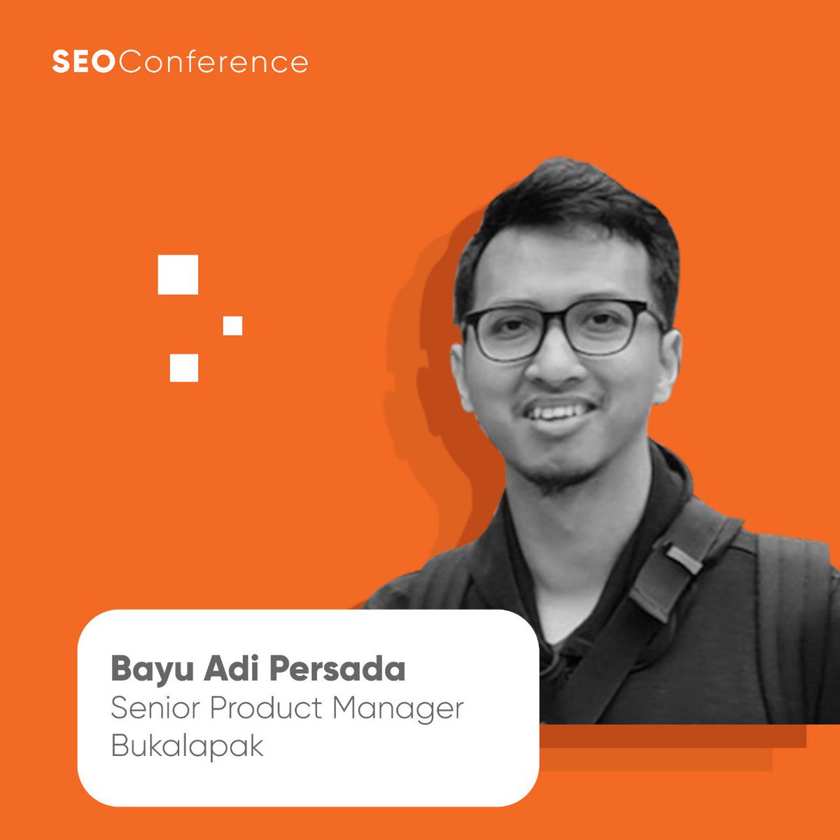 seocon_id's tweet photo. “SEO is Dying, is there way out ?!"
Temukan jawabannya dari Senior Product Manager BukaLapak, Bayu Adi Persada di #seoconference2019 !
https://t.co/xZ2ALR41bI
#unicorn #event #conference #seo17 #business #marketing #DigitalMarketing https://t.co/DMkMT0ddzO
