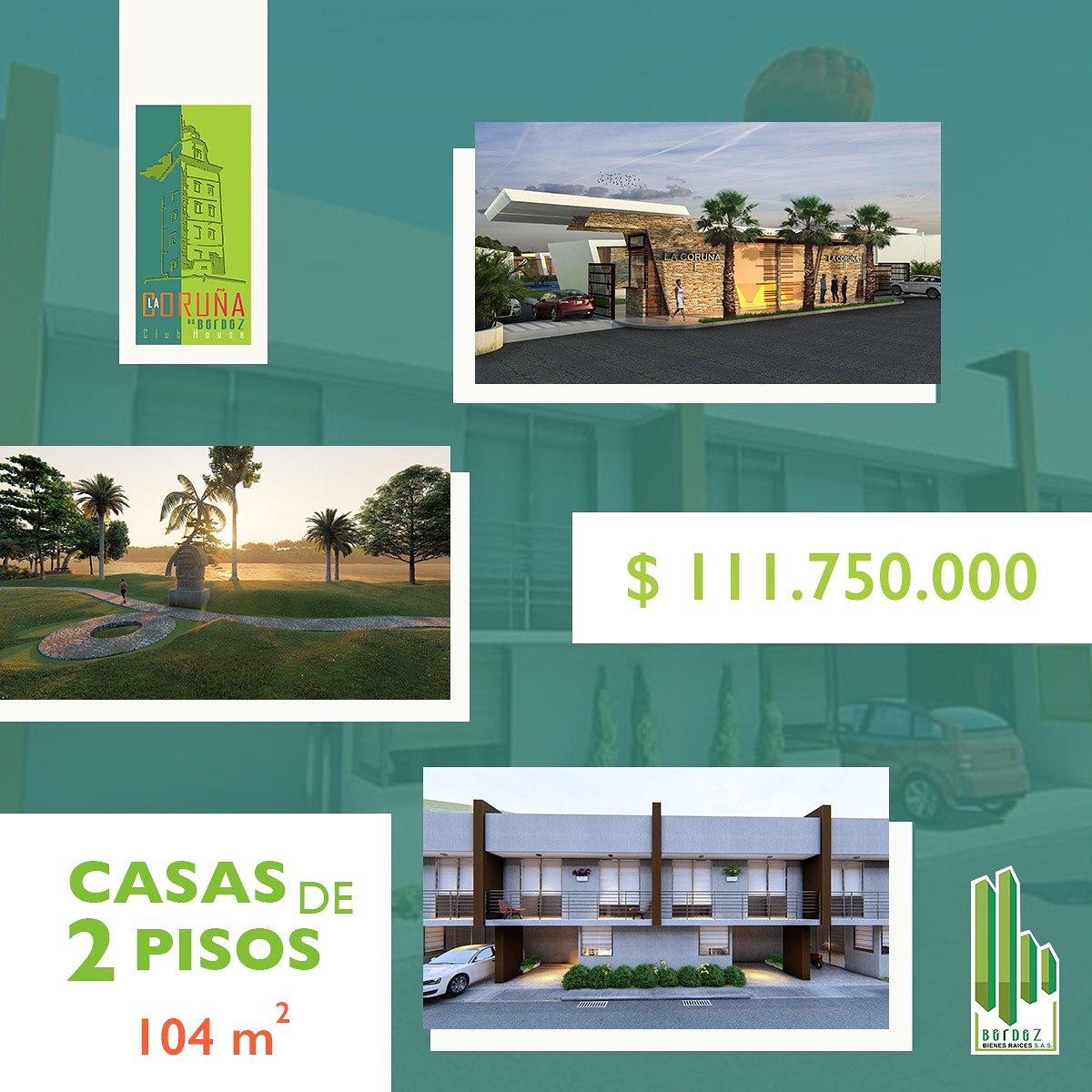 ConstructoraBe5's tweet image. #LaCoruñaDeBerdez un lugar para vivir con la armonía de la naturaleza. 🏡 Casas 2 pisos, 104 m2, por sólo $111'750.000.
☝️Contáctanos con un click bit.ly/MasInforCoruña #Neiva #Huila