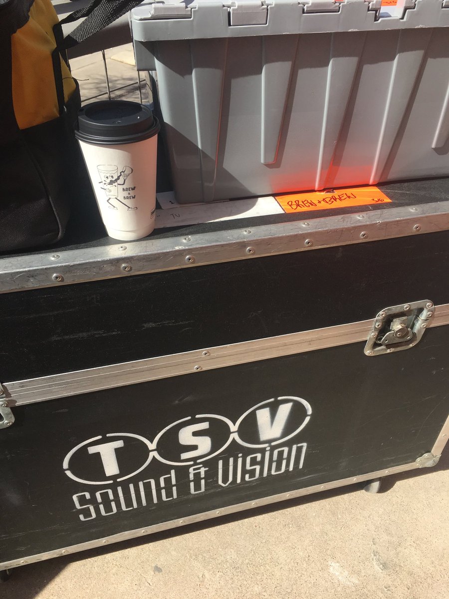 TSVusa's tweet photo. Kicking off @sxsw! Thanks for the coffee @TheBrewAndBrew! #sxsw2019 #coffeetime #sxsw #atx https://t.co/FaTPOjX4Q2