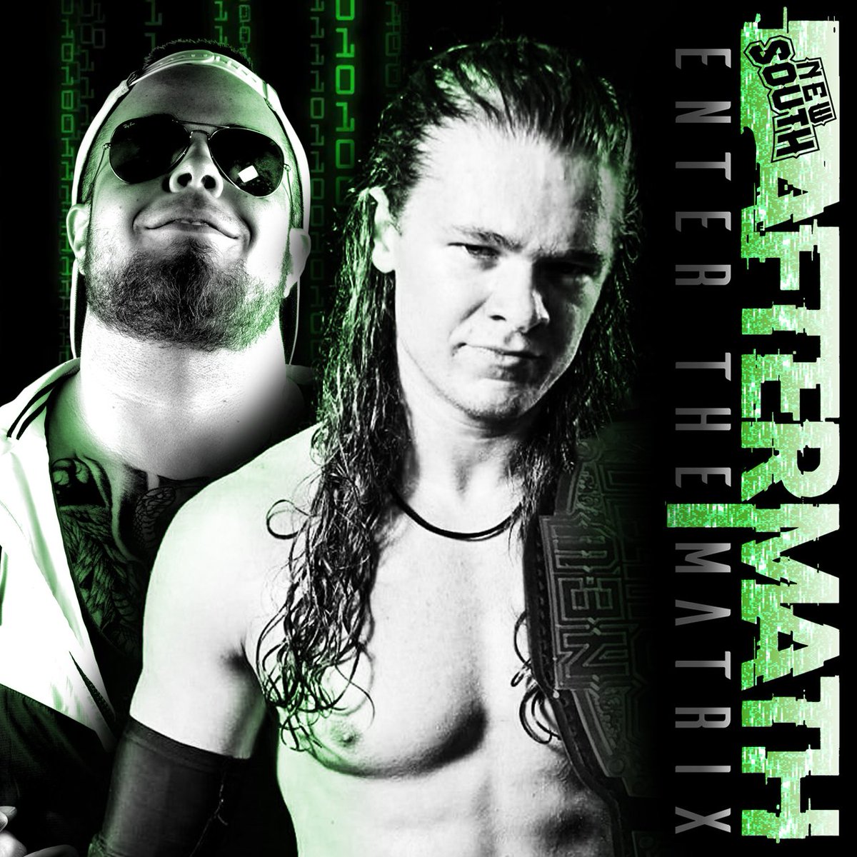 NewSouth_PW's tweet photo. One Half of the DOUBLE MAIN EVENT for March 16th's #AftermathEnterTheMatrix is the @NewSouth_PW Heavyweight Championship Match pitting newly crowned champ @Tyler_Matrix against 2 Fly Ty Sutton! Be there in Fort Payne AL at the Dekalb Theatre! Tickets on Sale NOW! https://t.co/Kl9hL4GiUw