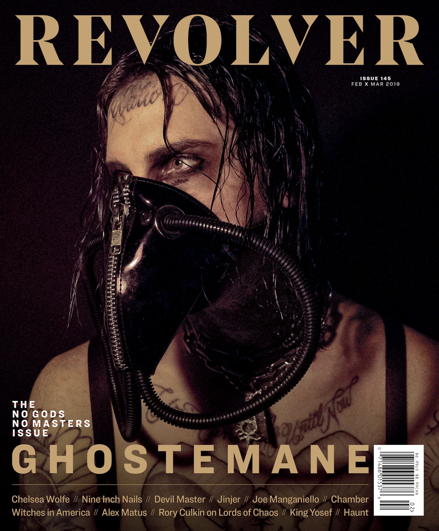 Ghostemane On The Cover Of 'Revolver' Magazine - SOUND IN THE SIGNALS