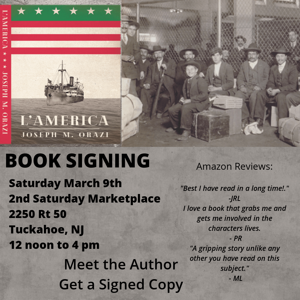 LAmericaseries's tweet photo. So happy to announce that I will be at 2nd Saturday in Tuckahoe this Satuday Mar. 9th. Come visit!

#MeetTheAuthor #FoodTruck #BreweryTastings #VintageMarketplace #GiftStores https://t.co/OTyJKnSsqu