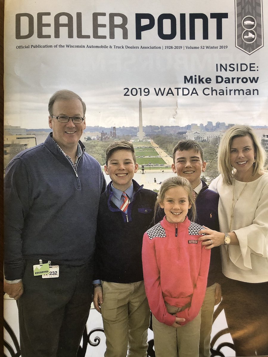 AIADA_News's tweet photo. Look who’s on the cover of the @WIAuto winter magazine! Our own Mike Darrow @RussDarrow lookin’ good #watda https://t.co/LCiPXbU4Kq