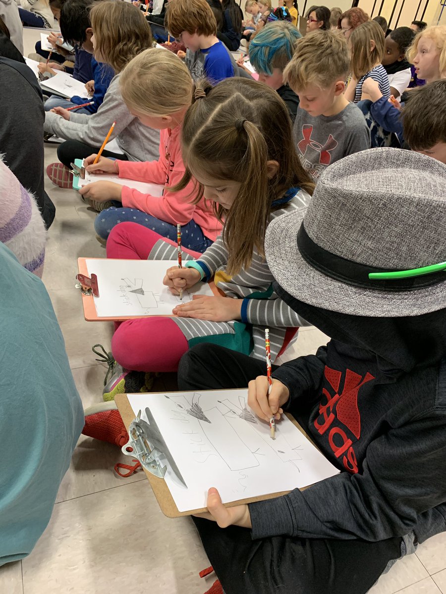 thirdgradetimes's tweet photo. Super stoked to have Tom Watson, author of #stickdog  and #stickcat @LOWELLCUSD200 today! Lots of learning about writing stories and making illustrations! @CUSD200 https://t.co/QV1Ttd3375