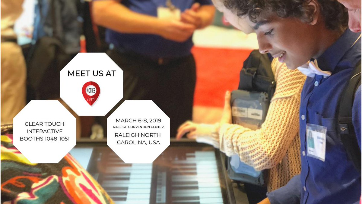 NUITEQChorus's tweet photo. #NCTIES19 is on! Come by the Clear Touch Interactive @getcleartouch booths 1048 - 1051 &amp; discover how Snowflake #MultiTeach can change the way you teach and learn. https://t.co/ZfAcZ9ZBBa