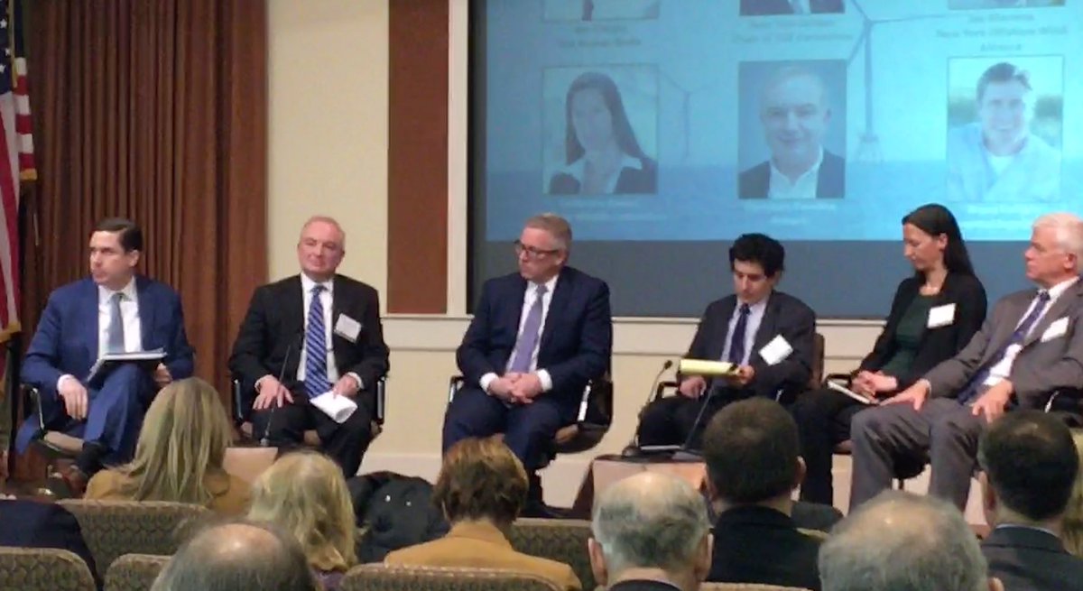 chmcguire's tweet photo. Bruce Carlisle @MassCEC focuses on role of @MassEEA @MattBeatonEEA @MassCZM @MassDMF and other state agencies as progressive renewable energy leaders at #OffshoreWindForum https://t.co/CyjdmKYkuS