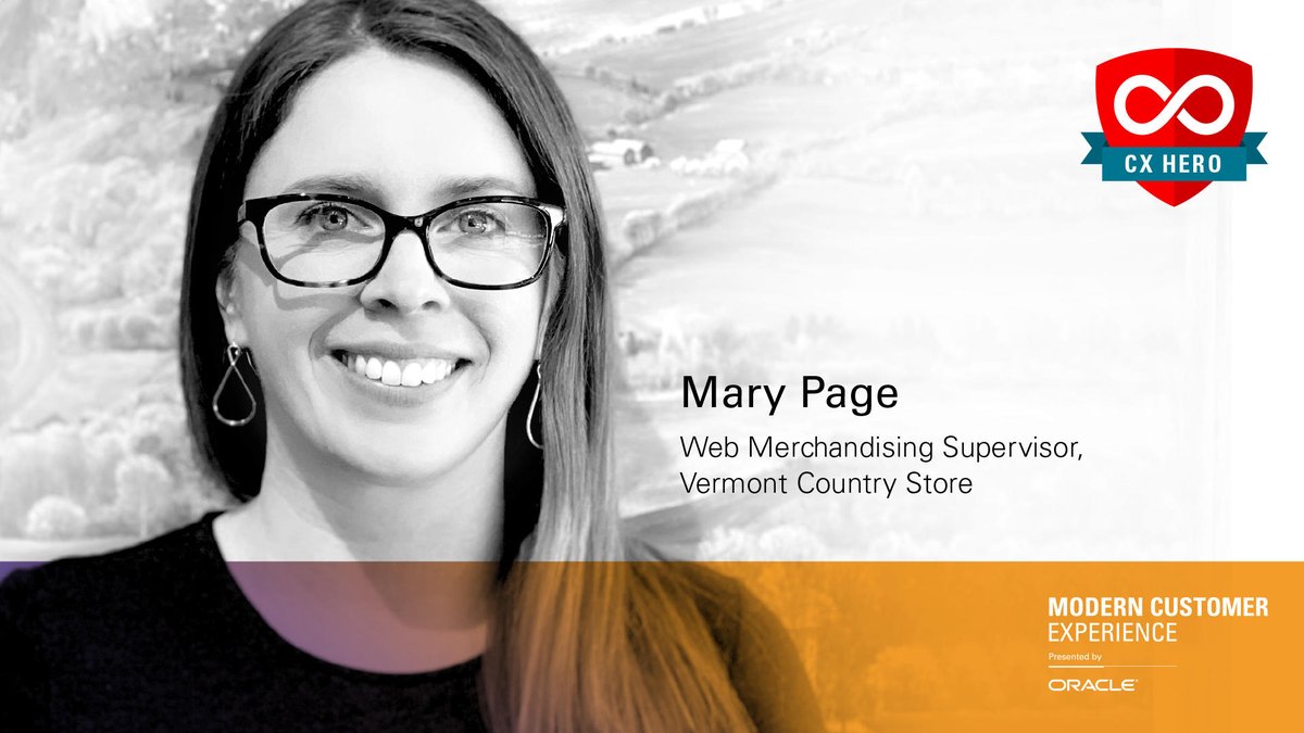 MaryKPage's tweet photo. Come join me at @Oracle #ModernCX where I'll be discussing the art of catalog management using @OracleCommerce Cloud! We're less thank two weeks away. https://t.co/NpuBjkOe5Z