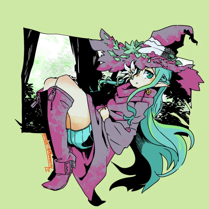 …塗りを模索してたら迷走した挙句そこまで変わらないという(;'Д`)
という! 