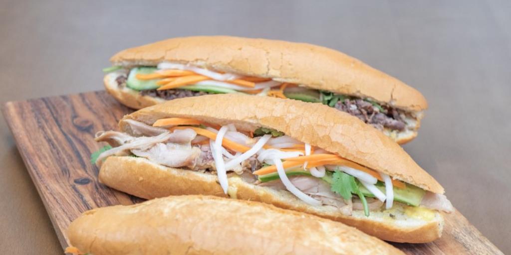 Our Bulgogi, Grilled Chicken, and Marinated Pork Patty Banh Mi sandwiches are taking over Newport-Mesa! Talk about a triple threat...which one would you go for? #bahnmi #triplethreat #yummy 
bit.ly/2H1PMhd