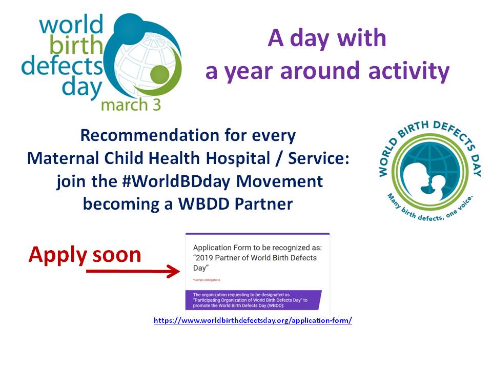 pierpa45's tweet photo. Realistically,IF YOU THINK NECESSARY to improve prevention and care of #birth defects, a critical mass of MCH services as @WBDD Partners is needed in each Country/Region. JOIN the #WorldBDday Movement: https://t.co/ABX5PDVhgh Please Re-Tweet https://t.co/BuQ4W9wrel