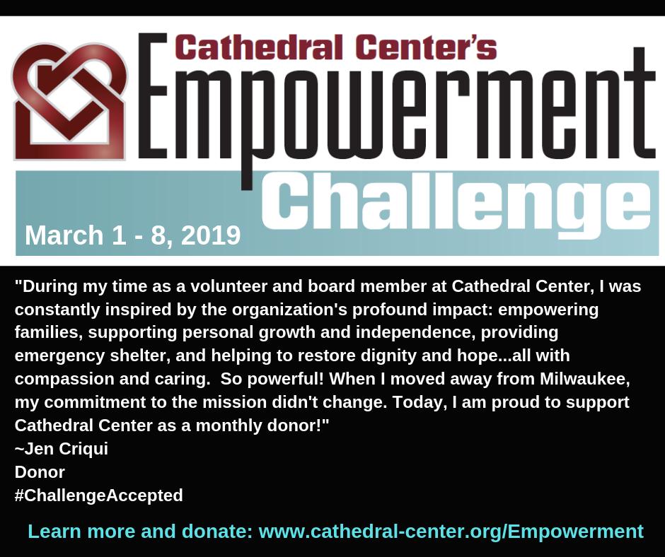TheCathedralCtr's tweet photo. Donate today, your gift will be MATCHED! Follow this link to make your donation https://t.co/2nmasNJZCn and don't forget to share with your followers!

#CathedralCenter #OneLifeAtATime #ChallengeAccepted https://t.co/c52lNcxyoB