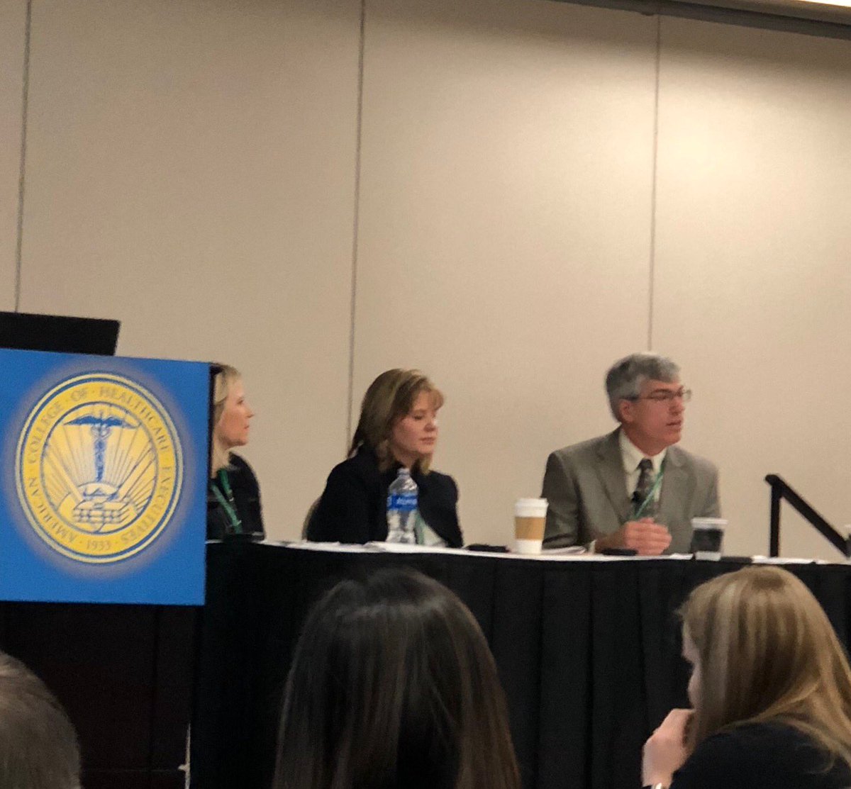 Great insights at #ACHECongress on consumer connections as part of brand building. Amanda Hammel  ⁦<a href="/memorialhermann/">Memorial Hermann</a>⁩ and Dr Tom Silva ⁦<a href="/muhealth/">MU Health Care</a>⁩ facilitated by ⁦<a href="/mkhendricks/">Melissa Hendricks</a>⁩ ⁦@Cerner⁩. Real data sharing, scheduling as examples to brand