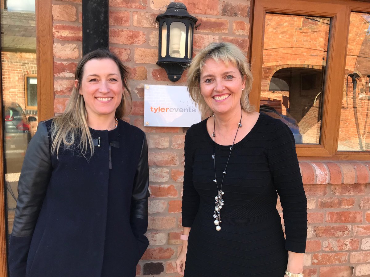 Thank you to Jo at ⁦<a href="/TylerEvents_/">Tyler Events</a>⁩ for warm welcome to your lovely office.