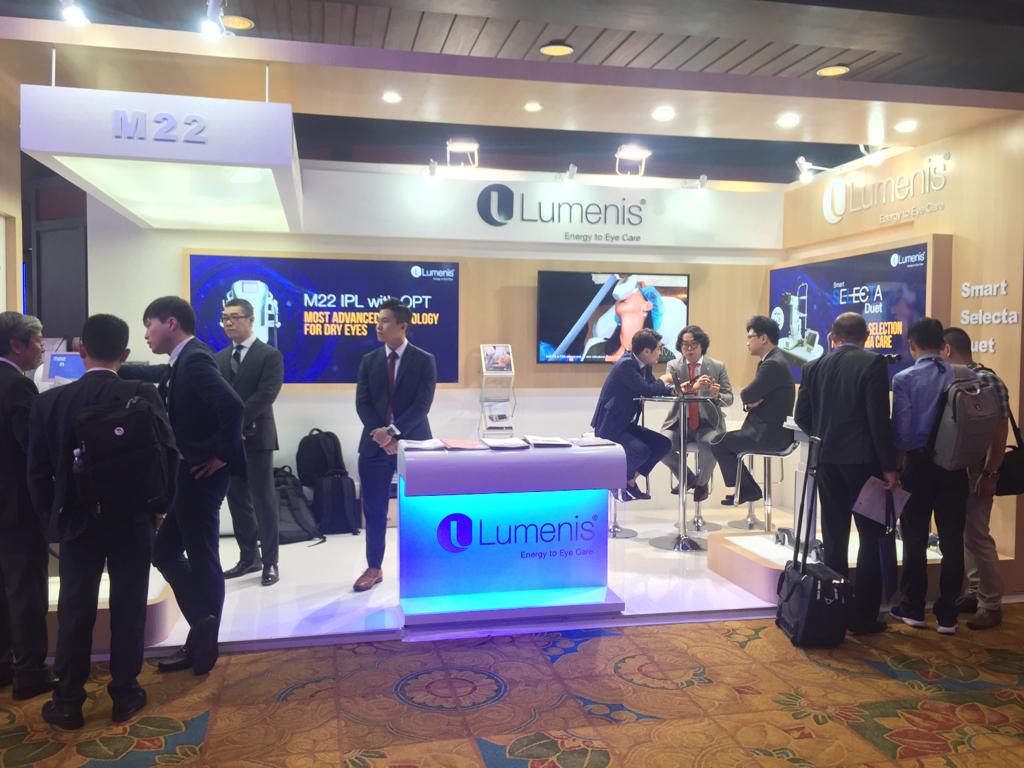 ApacLumenis's tweet photo. Here are a few inside snapshots from what transpired at the day 1 of APAC. 
Get to witness the advanced revolutionary technology, M22 OPT @ Lumenis Booth #A01- #A02.
 #Ophthalmologist #M22OPT #APAO2019 #APAO #PowerYourVision https://t.co/rGH9e0pAd7