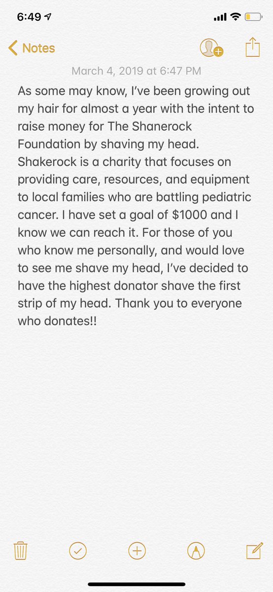 rtmark14's tweet photo. Please help me raise to my goal. I know not everyone is in a position to donate but a retweet could spread this to someone who is! Make me go bald, Thank You!! https://t.co/kX1YDpfY8x https://t.co/zqnJmoX208