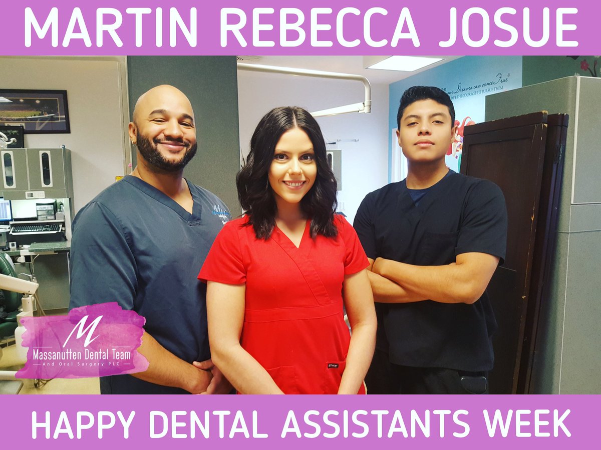 Massdentteam's tweet photo. The three of you are a #light to everyone inside of our building. Your #laugh and your #smiles bring #joy to everyone you meet.❤

#Happy #Dental Assistants week you three!😁 https://t.co/yFRe4rw4gZ