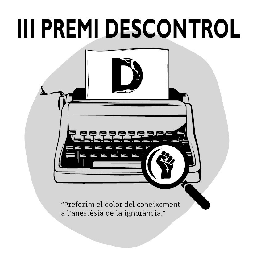 DescontrolEd's tweet photo. [Premi Descontrol] Obrim plaços d'enviament de propostes el proper 8 de març. Aquest any doble premi #DesbordantLletres (#literatura) #CercantCrítica (#assaig).
Més informació a la web de #descontroleditorial >> https://t.co/4BQ3O3vFme 
#PremiDescontrol2020 #premiDescontrol https://t.co/nsJofmi4lK