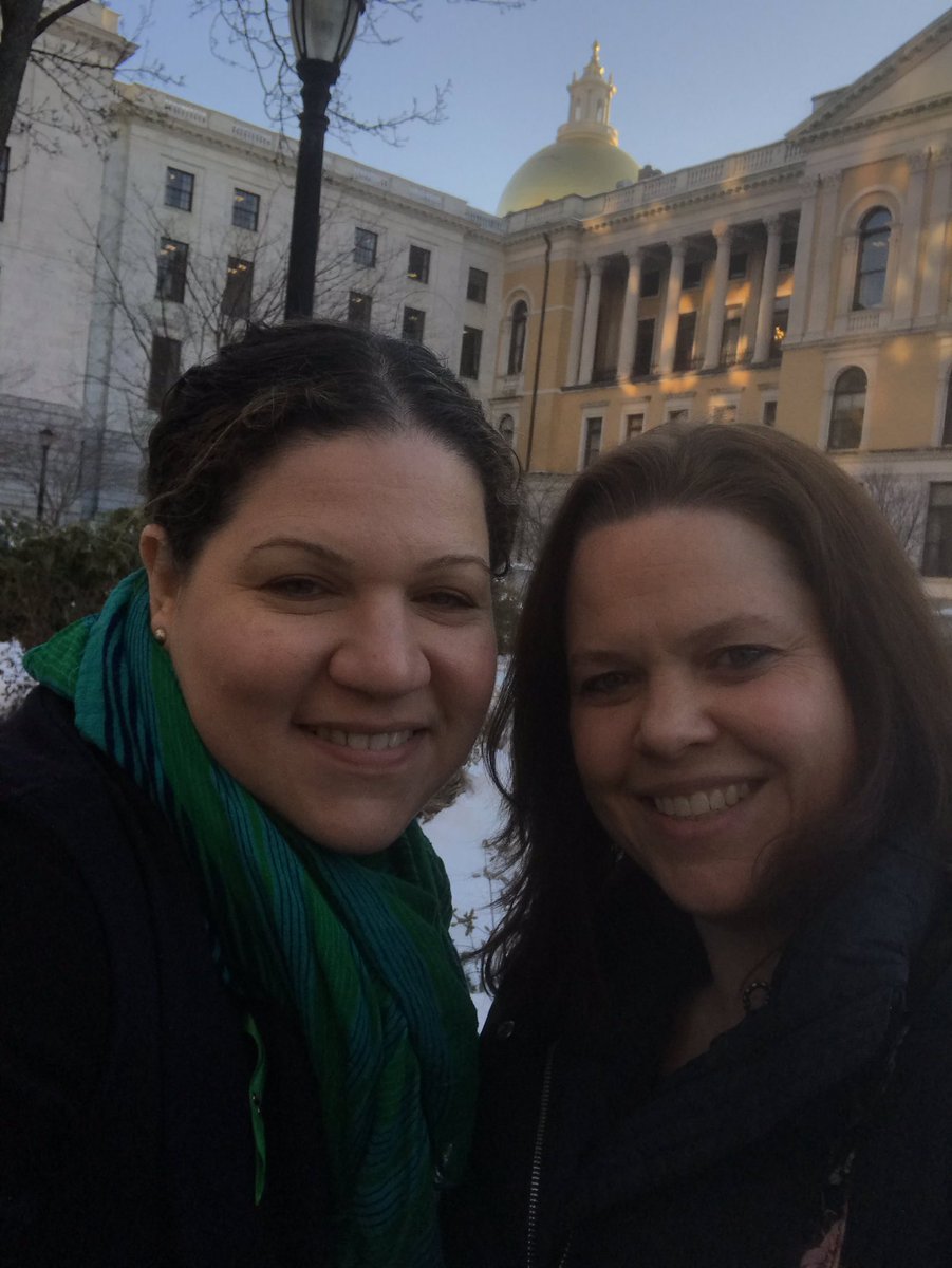 With my girl Kristi meeting with our State Rep to discuss a project we are working on. 💚💚💚 #CMHMatters #BalanceforBetter #IWD2019 <a href="/WEN_Boston/">WEN Boston</a> <a href="/PinnShips/">Pinnacle Partnerships</a>