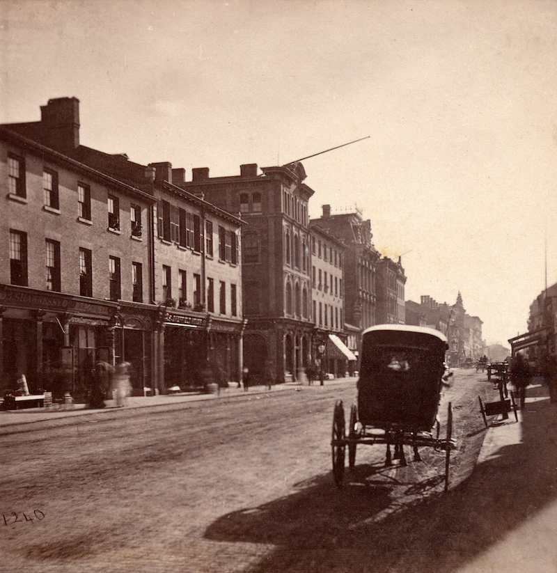 King St. east looking west, 1860, stereograph
#TorontoDay