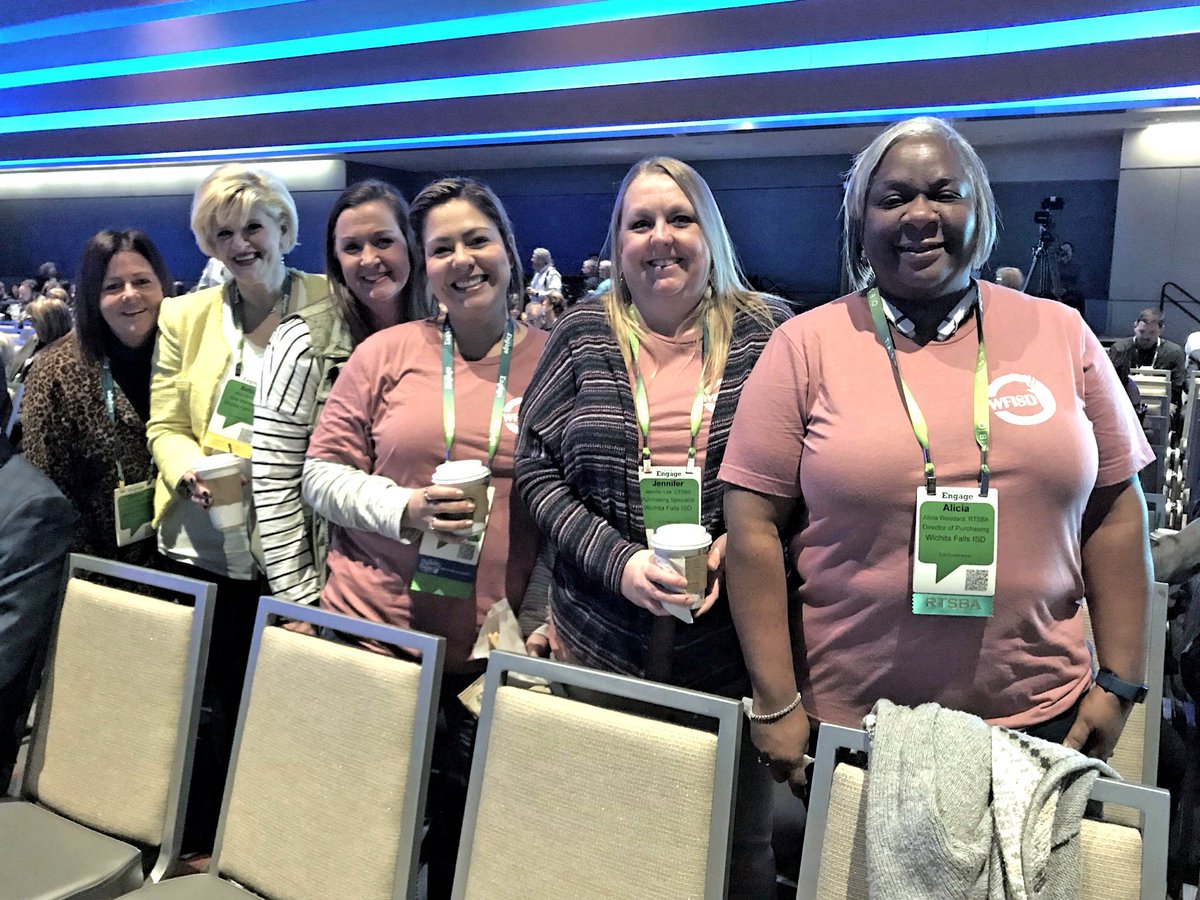 WfisdRM's tweet photo. The heroes behind the scenes are the business of education #TASBO19 #tasboengage #wfisdpurchasing #wfisdinternalauditor #wfisdfinance @WfisdRM #iamwfisd https://t.co/sLmbAmJkWa