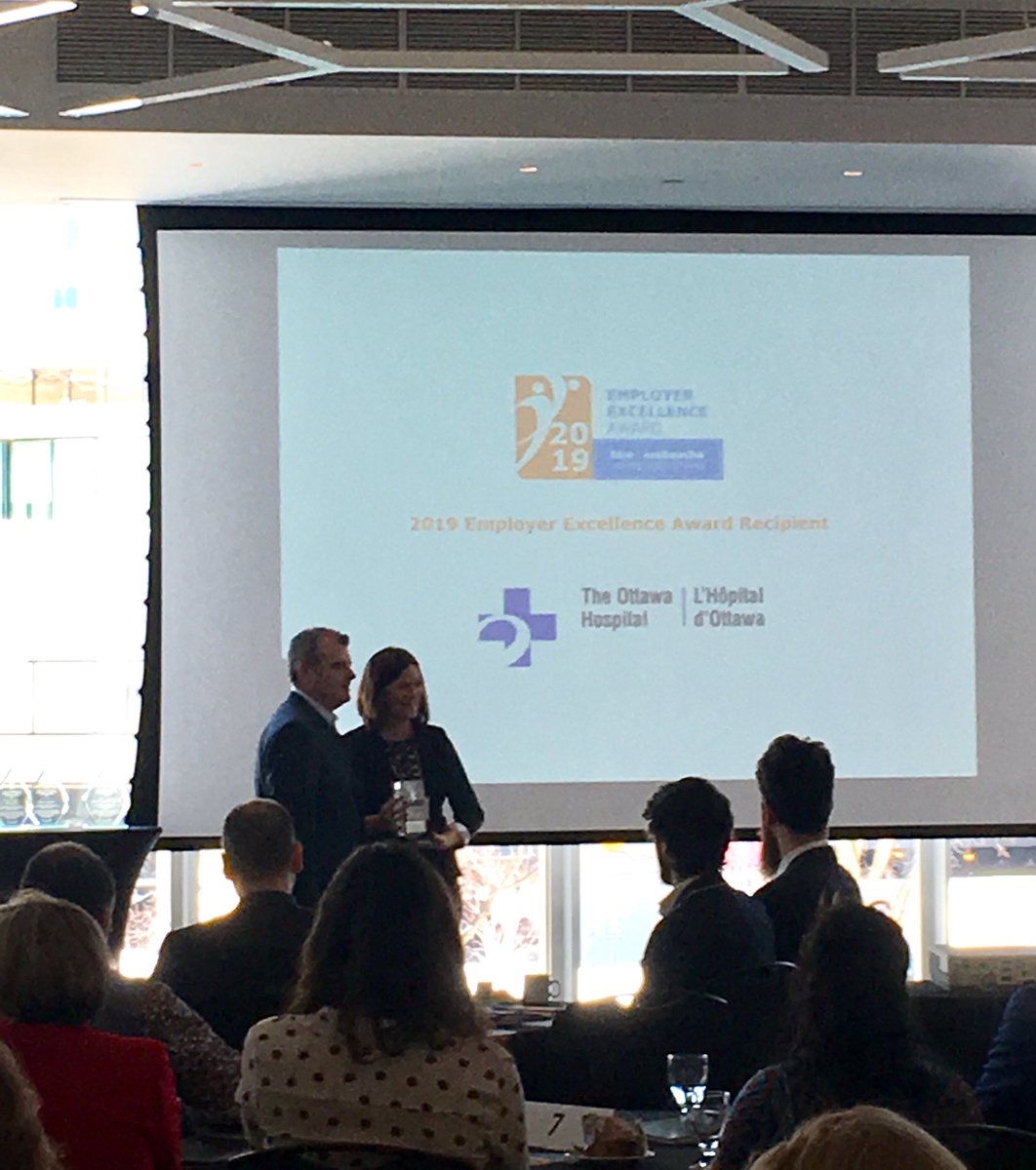 Kenzoleon's tweet photo. Building Influence for Change! Congrats to #Ottawa employers @limgeomatics @CusoIntl @OttawaHospital for their #DiversityandInclusion efforts! @HireImmOttawa 2019 Employer Excellence Awards #HIOSummit19 https://t.co/LsZHlQsDpD