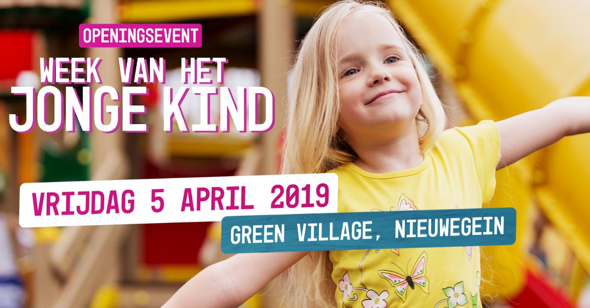 Op 5 april is het zo ver en wordt de Week van het jonge Kind afgetrapt met het Openingsevent! Laat jezelf en je team op deze dag verrassen door workshops en lezingen over de thema’s: inclusie, gezondheid en ontwikkeling van het jonge kind. Meer info via: bit.ly/2Tlu51B