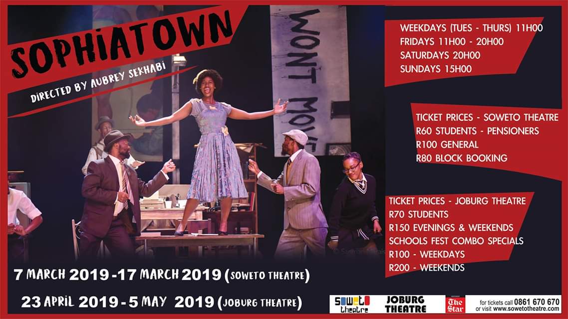 sowetotheatres's tweet image. We are at #Sophiatown this week! sowetotheatre.com/sophiatown/