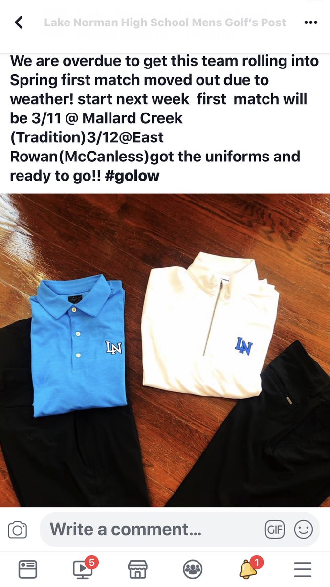LNHS_MGolf's tweet photo. We are ready to #golow @LNHS_MGolf @lperrino5 @OwenSwavely @ryan_lux1 @LNHS_Athletics @lakenormanhigh https://t.co/QXj8pCLzP9