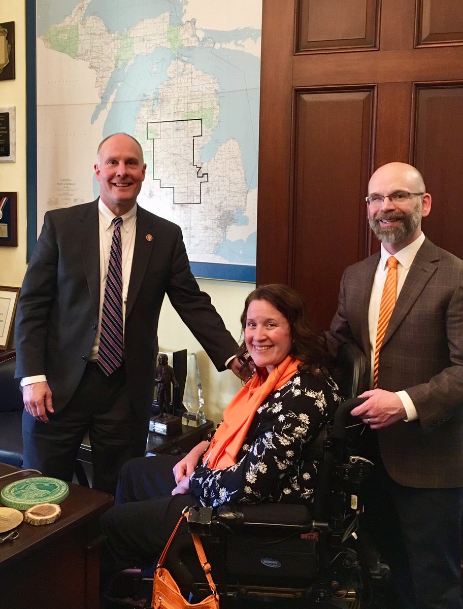 DanJenDig's tweet photo. Thanks @RepMoolenaar for meeting with us yesterday to talk about MS-related legislation, especially prescription drug prices . #MSPPC19 #MSActivist https://t.co/IGhRzsU3dZ