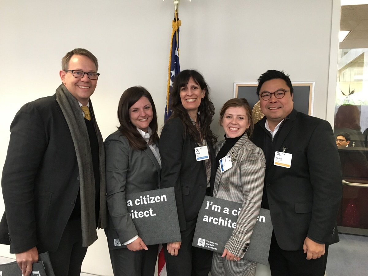 ⁦-@AIAAustin⁩ at Capitol Hill today to lobby for members! #citizenarchitect #grassroots2019 ⁦@AIA_Advocacy⁩