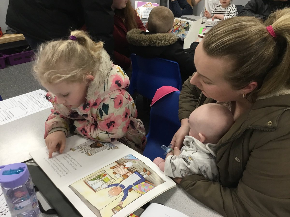 e_road2's tweet photo. Stay and Read is becoming more and more popular now! The parents/carers and children are so excited about Wednesdays and we are all enjoying it. 📚📖❤️ https://t.co/Th9UTMbLmP