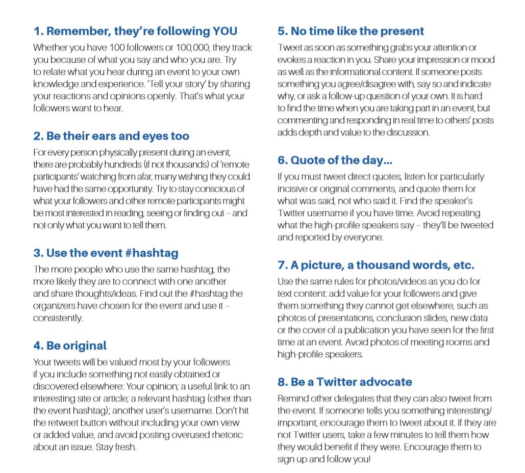 carolyn_rodehau's tweet photo. Thanks @francetim for sharing this great resource, which offers 8 tips for using @Twitter around health-related events! https://t.co/TfDYCmgkEf 
#SM4GH #research2impact https://t.co/J9UF7VDxqI