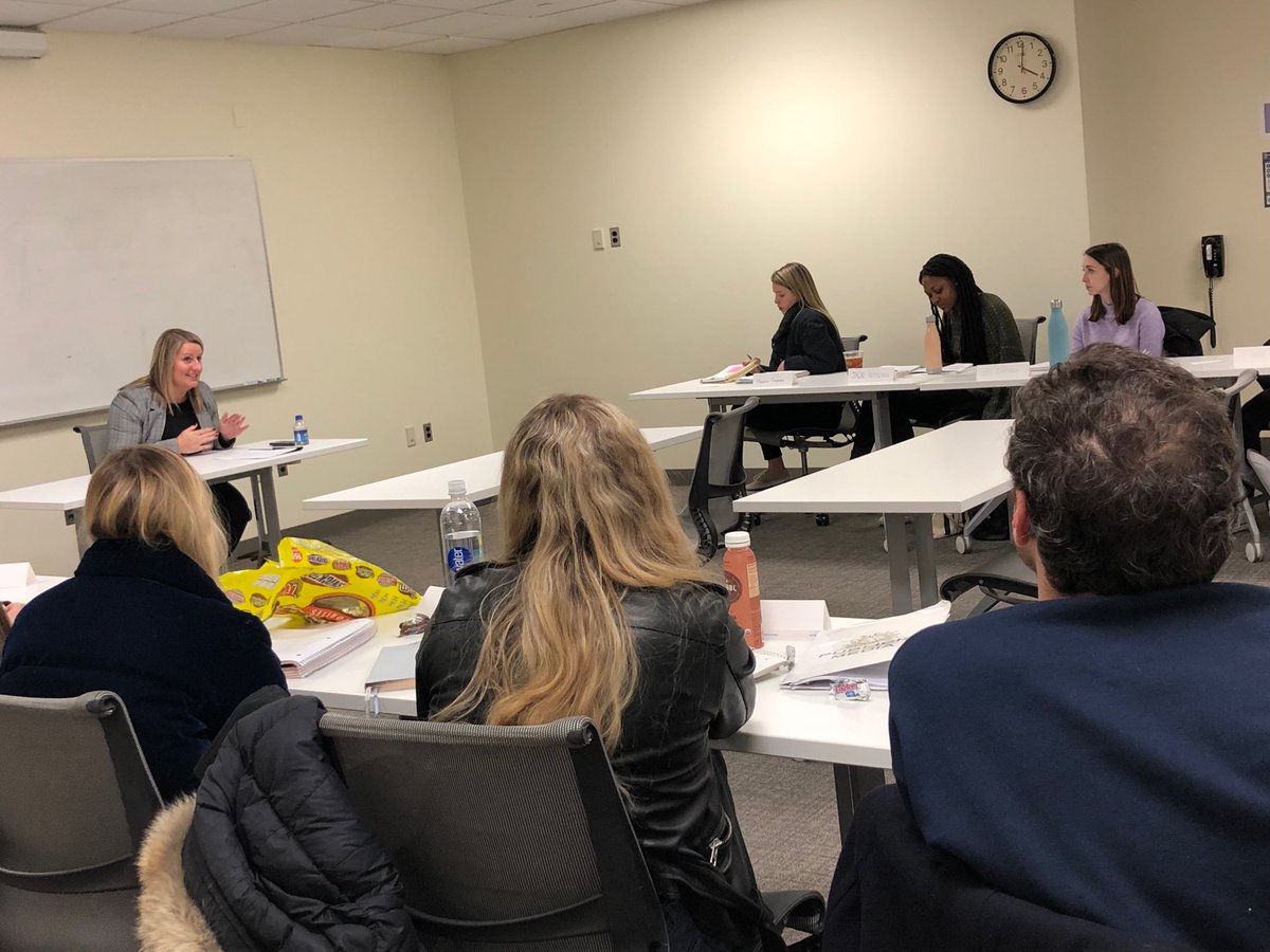 corinnehirsch's tweet photo. Thank you ⁦@LizAllen44⁩ for sharing insights about #Crisis #communications inside the Obama White House.  ⁦@AU_SOC⁩ https://t.co/SK7KBcFwyf