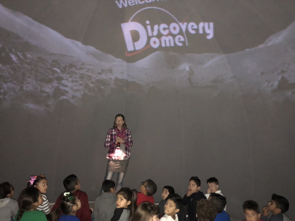 lisa_carrasco1's tweet photo. @NISDMurnin thanks @mrskbconrad for bringing the planetarium Discovery Dome to our kiddos! #ThisIsMurnin #lifeoftrees #scienceisfun https://t.co/S5fkCiOyWB