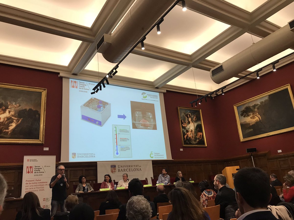 CongresCuinaGi's tweet photo. Les noves tecnolgies i la seguretat alimentaria, tenen algun risc? A debat 🗣 @cienciaicuina https://t.co/bVeWMoXoy2