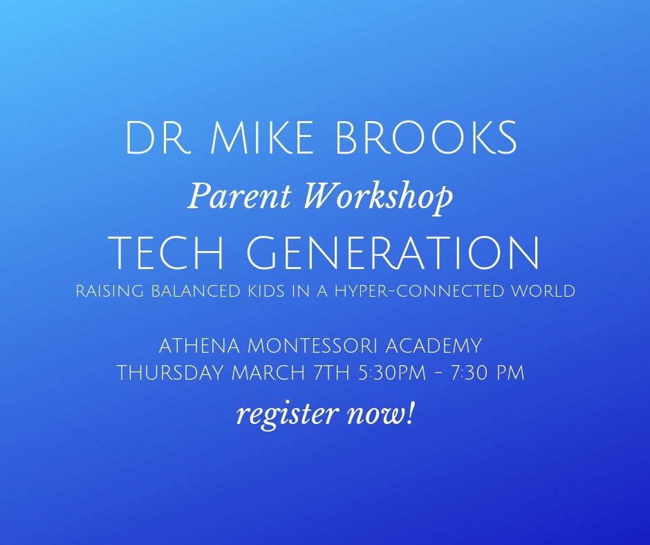 TechHappyLife's tweet photo. Hope you can join us for this engaging and informative parent workshop by Dr. Mike Brooks!
You can register and prepay for the Parent Workshop through this link: https://t.co/xEf82ioXB4 https://t.co/0HST0Buk2L