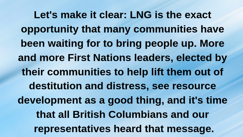 Together4LNG's tweet photo. Send a quick message to your #MLA: Thousands of well-paying jobs will be created through #LNG-related construction. And all British Columbians will feel the benefit. Here's how to send a message:  https://t.co/Z8sa3hcsth https://t.co/Oh3aST0VN6