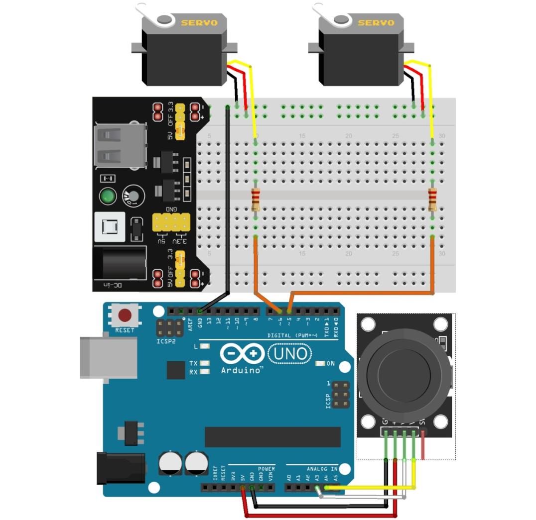 lojaarduinomega's tweet photo. Nossos parceiros do Portal do Arduino e do @curtoecircuito trabaharam bastante no carnaval💪 e disponibilizaram um novo tutorial dedicado aos iniciantes: Controle de servo motor com Arduino e joystick 🕹

Confira o tutorial completo em: https://t.co/ltZ1Dax5OY https://t.co/H4qRlrlRFW