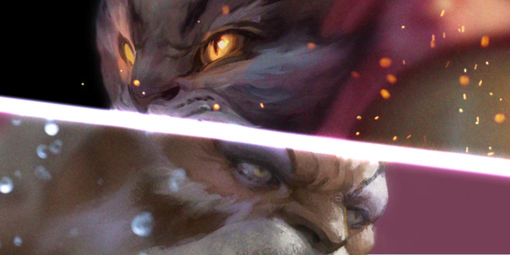 Opuestos. Iguales. Choque entre fuego y agua. #Vainglory