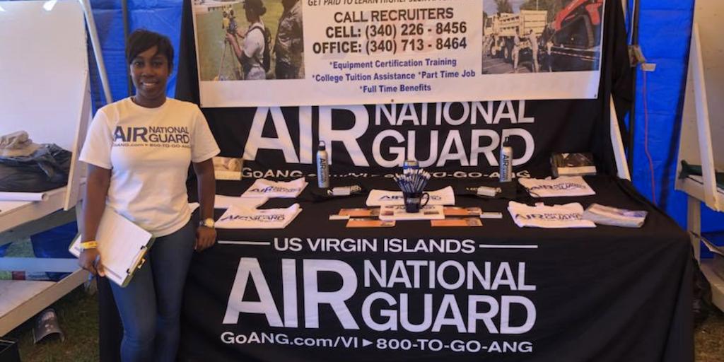 ANG_Recruiting's tweet photo. #RollCallWednesday Say hello to our #Airmen of the #USVirginIslands! #54RollCall https://t.co/DVxvEbnWlP