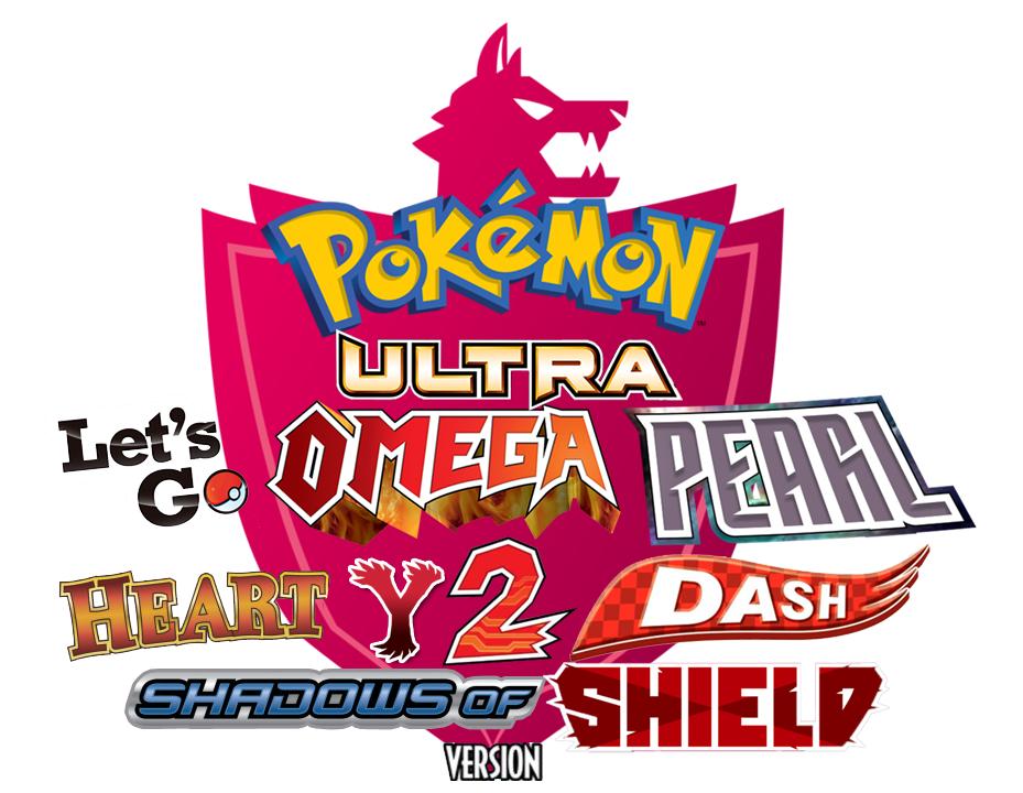 SlowSpeedrun's tweet image. A few people were asking where the Pokemon Shield version of the ultimate logo duo is and even though I didn't make the sword version I felt compelled to give you all what you want. Here you go!