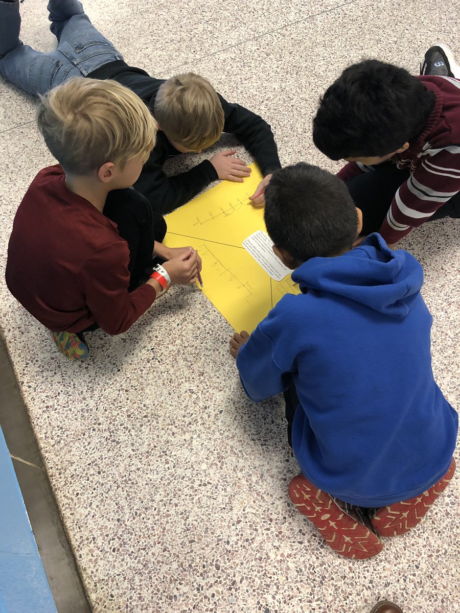 B_Gordon's tweet photo. My #scholars @JeffersonElemWS are working hard collaborating in group work solving math problems multiple ways. @wsfcs #wsfcs #mathmatter #makelearningfun #learninggroups #groupwork https://t.co/jf68kctUxu