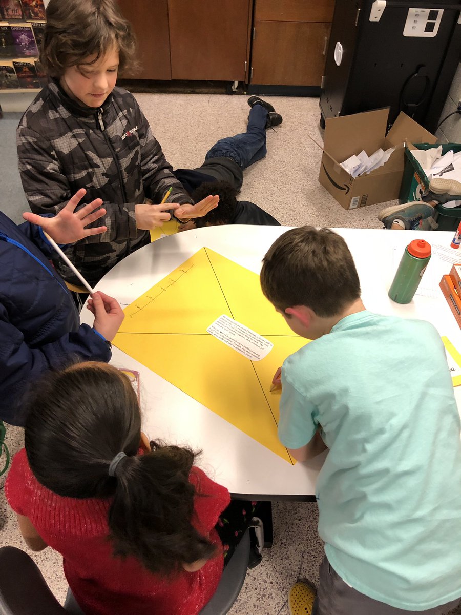 B_Gordon's tweet photo. My #scholars @JeffersonElemWS are working hard collaborating in group work solving math problems multiple ways. @wsfcs #wsfcs #mathmatter #makelearningfun #learninggroups #groupwork https://t.co/jf68kctUxu