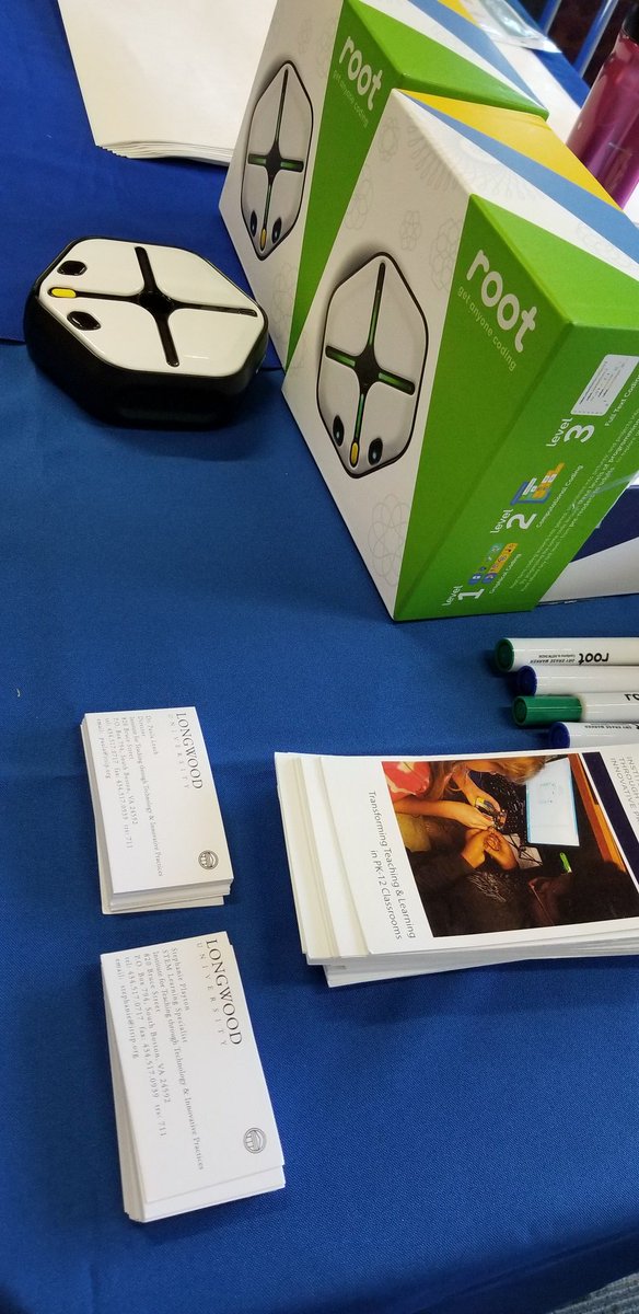 STEMGal's tweet photo. Come meet #rootrobot at the @ITTIPSTEM poster session, @GRAETCorg #EdTechRVA2019 https://t.co/Tp1jDyhFHi