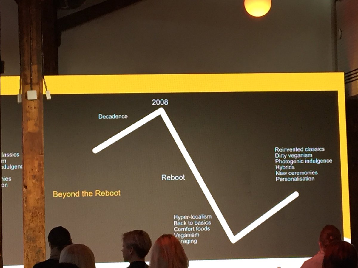 Inspiring speech by ⁦<a href="/retailfuturist/">The Retail Futurist</a>⁩ today at #foodandtalk2019. Thank you.