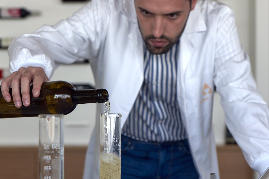 Good wine, does not ask permission to enter.