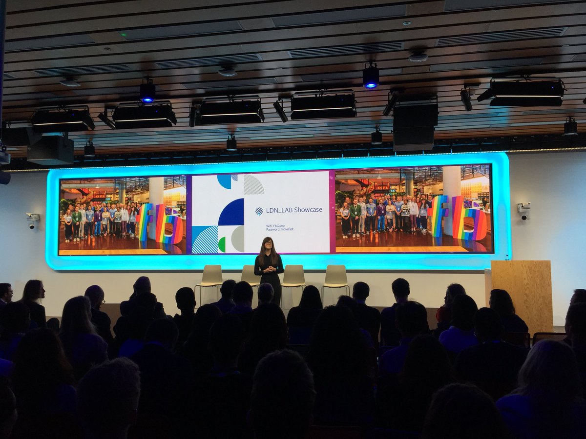 milukaite's tweet photo. So excited to see @SerelayTech pitch in a few minutes @facebook #LDN_LAB no more fake news! 🌟 https://t.co/jPmWkrcKYB