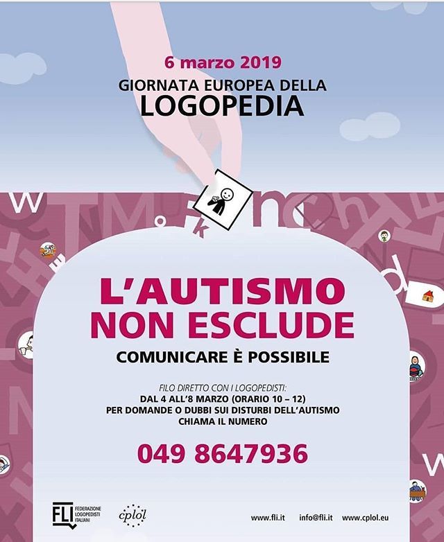 Saral_slp's tweet photo. L'#autismo non esclude
Giornata #europea della #logopedia https://t.co/XV5TxIT2Hg https://t.co/OENGl7zeNP