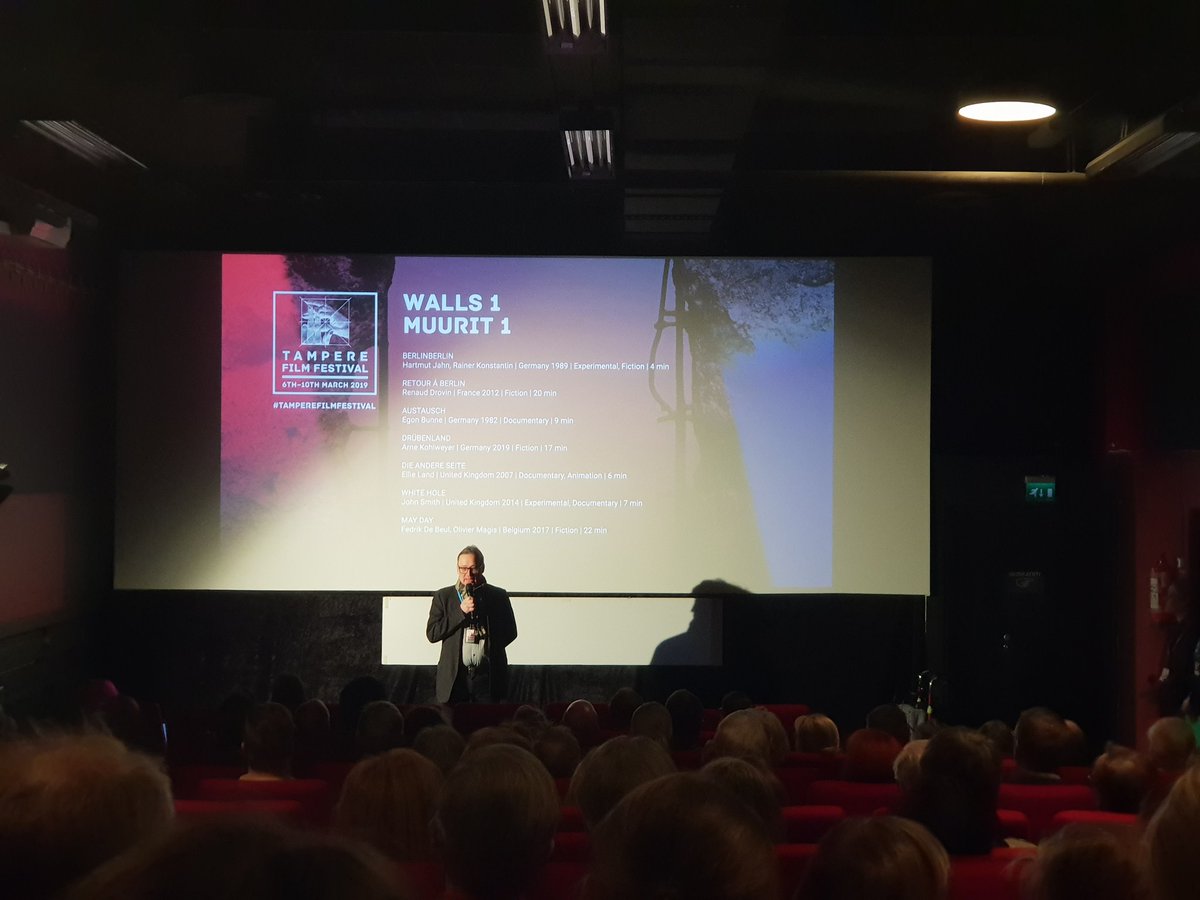 aulinikkanen's tweet photo. Started #tamperefilmfestival with Walls 1 https://t.co/3qasvItRgW #tamperefilmfestival #filkkarit https://t.co/cOpgkAsnwI